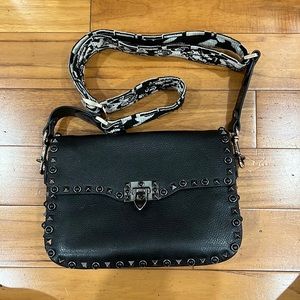 Valentino Rockstud crossbody with limited edition strap